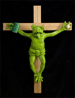 What Does That Crucified-Frog Sculpture Look Like, Anyway? -- Vulture