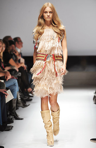 Milan Runways Full O' Fringe -- The Cut: New York Magazine's Fashion Blog from nymag.com