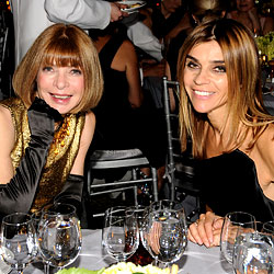 Anna Wintour and Carine Roitfeld.