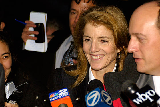 As we reported on Tuesday night, Caroline Kennedy indeed went upstate on a 