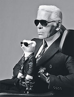 Karl Disses Heidi and Seal, But His Teddy Bear Is On Sale