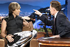Brüno Dances to Lady Gaga for Conan O’Brien