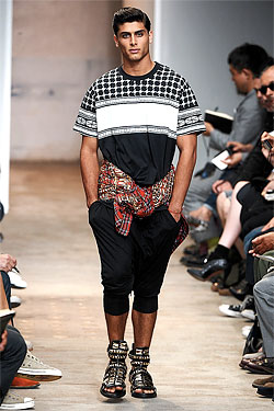 Jesus Luz Walked for Givenchy!