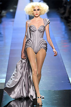 Jean Paul Gaultier couture, fall 2009.
