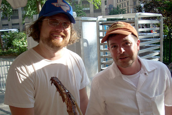 Zak Pelaccio and Robbie Richter