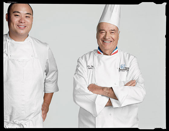 David Chang and André Soltner