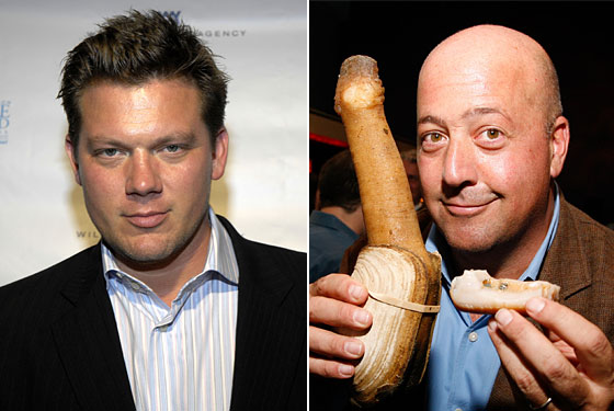 Smackdown: Tyler Florence, ‘Least Talented TV Chef,’ vs. Andrew Zimmern, ‘The Guy who Eats Dried Camel Cock’