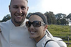 Hosea and Leah, Sitting in a … Restaurant?