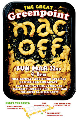 Mark Bar Offers Ten-Hour Happy Hour, Aims for Macaroni and Cheese Immortality