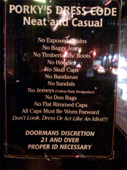 Porky’s: Quite Possibly the Classiest Bar in Town