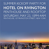 Matt Levine Will Throw Penthouse Parties Wednesday Through Sunday