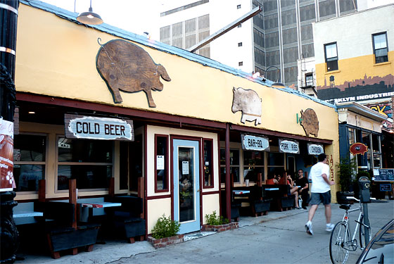 A Look Back at the Block Party, and at Jim Mamary’s New ’Cue Spot