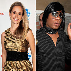 Rachelle Hruska and Merlin Bronques.