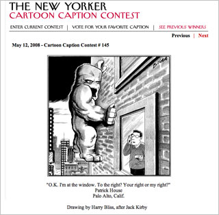 New Yorker Cartoon Contest