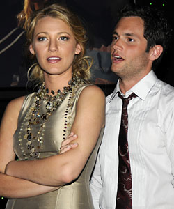 Blake Lively Penn Badgley