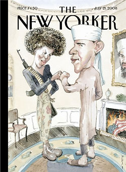 obama new yorker cover