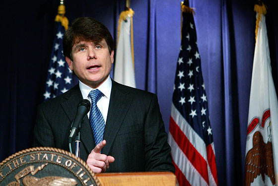 rod blagojevich hair. Rod Blagojevich took to the