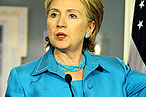 Hillary Clinton Falls, Fractures Elbow
