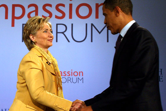 obama and clinton