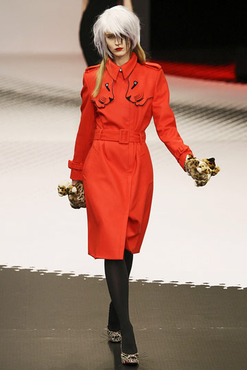 Jean-Charles de Castelbajac Fall 2009 RTW : hollywood glamour paris fashion week style womens