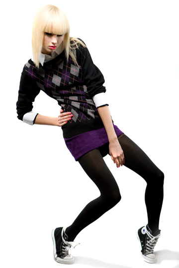 Alice + Olivia Fall 2009 RTW :  mini fashion jumper style