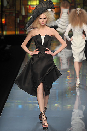 spring 2009 paris haute couture: christian dior