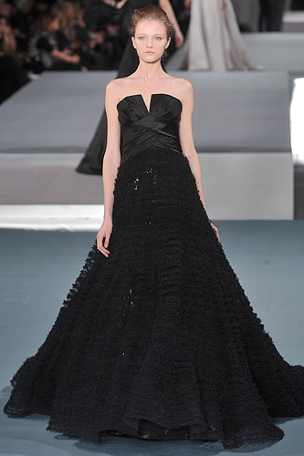 Elie Saab Spring 2009 Couture :  hollywood glamour gown womens haute couture hollywood glamour