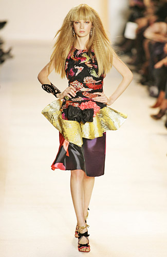 Женская одежда на весну - лето 2009 года от Christian Lacroix