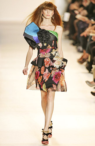 Женская одежда на весну - лето 2009 года от Christian Lacroix