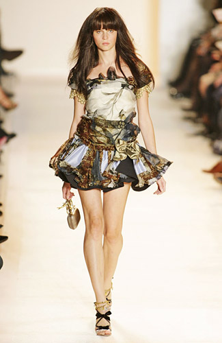 Женская одежда на весну - лето 2009 года от Christian Lacroix