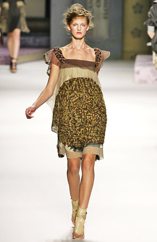 Kenzo, женская коллекция весна  - лето 2009