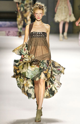 Kenzo, женская коллекция весна  - лето 2009