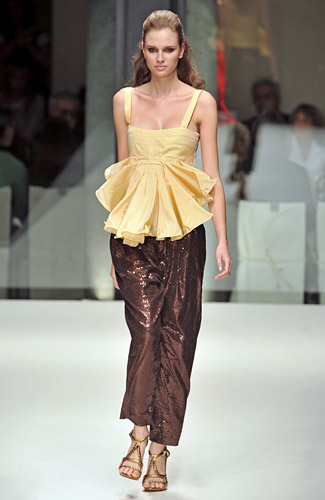 Krizia - Krizia - Spring 2009 Collection from nymag.com