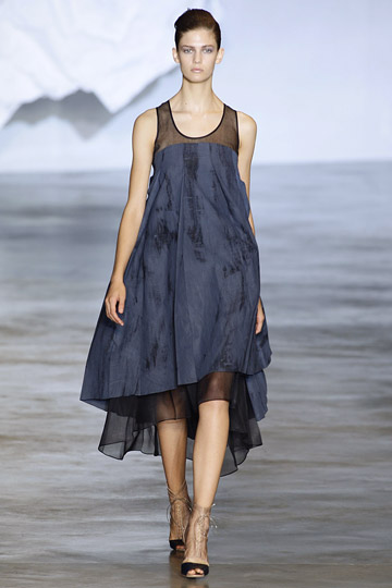 Cacharel Spring 2010 RTW :  blue ready to wear rtw designer