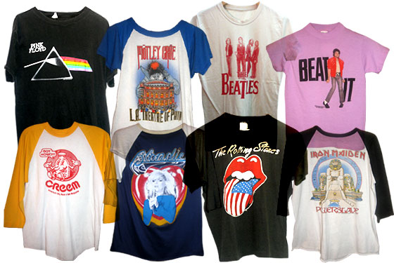 Vintage Rock Band Shirts 89