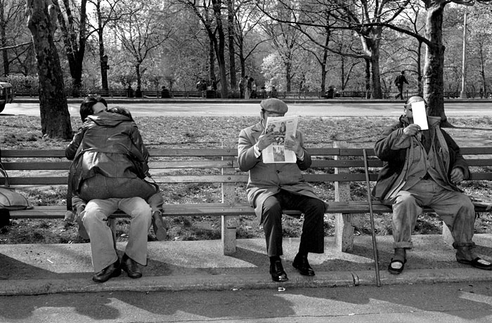 Papageorge Central Park 1978