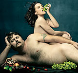 Megan Mullally and Nick Offerman