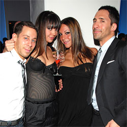 Doug Akin, Emilia Grabowsky, Morgan Shara, and Cobi Levy