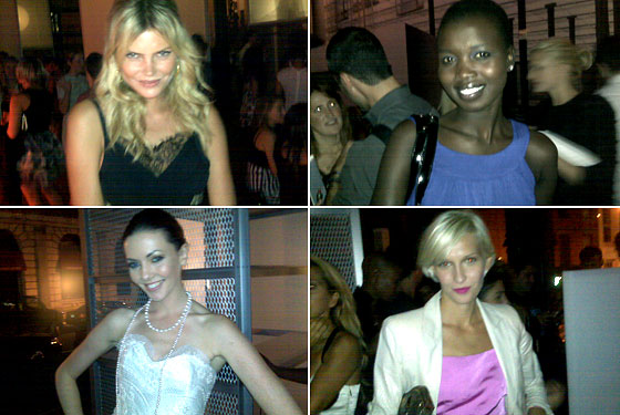 Clockwise, from top left, May Andersen, Nykhor, Katja, and Amanda.