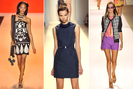 From left, Anna Sui, Brian Reyes, Milly.