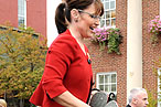 Sarah Palin Wears the Same Kind of Shoes As Paris Hilton