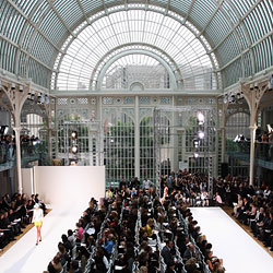 This is what London Fashion Week looks like.