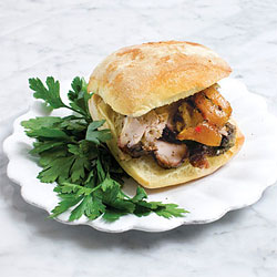 Porchetta's pork sandwich.