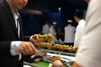 Help yourself to Deep Blue's sushi.