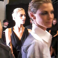 Video: Models Leaving Karl Lagerfeld Runway