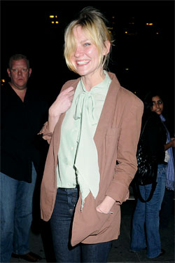 Kirsten Dunst, not in Prada.
