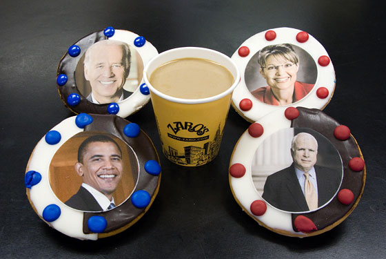 What to Eat (or Crush Into a Ball of Crumbs) During the Debate: Palin Cookies!