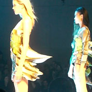 Video: Silicone Dresses at Hussein Chalayan