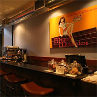 The new-school counter at Mama's Mudsliders.