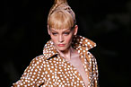A crimped look at Dior.